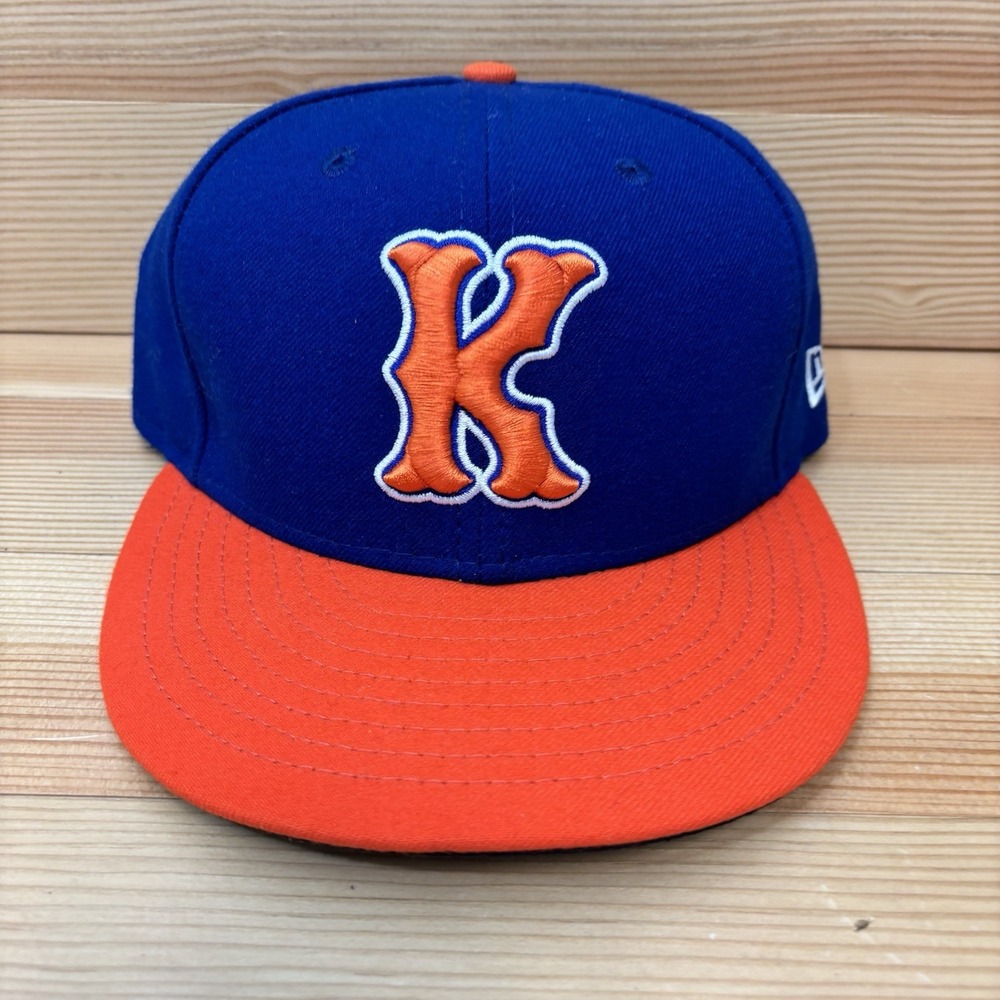 Kingsport Mets Hat Cap New Era 59Fifty Fitted Size 7 1/4 Minor League Made USA